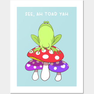 GRUMBLER FROG Posters and Art